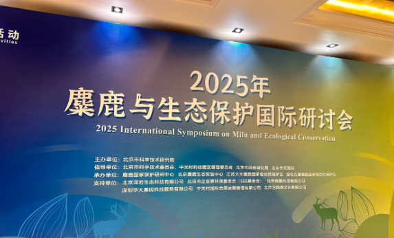 2025年麋鹿与生态保护国际研讨会召开