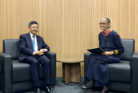 生态环境部部长黄润秋出席COP30“中国角”系列边会活动并会见外方高级代表4